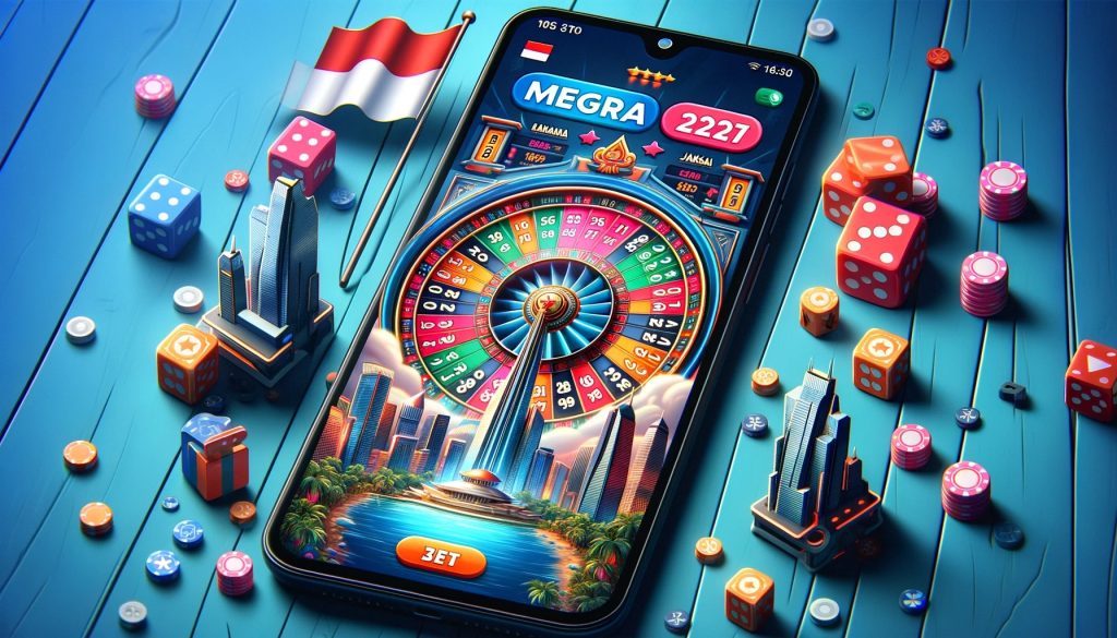 Aplikasi Mega Wheel.